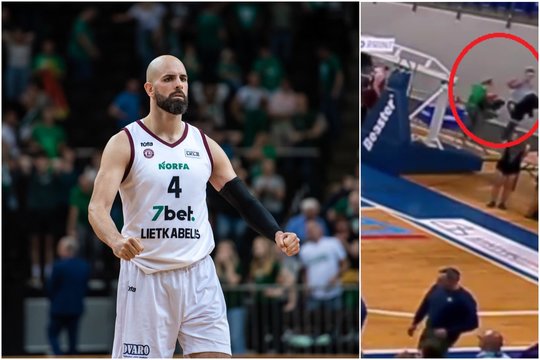  Nevaldomos „7bet-Lietkabelio“ legionieriaus emocijos – kliuvo varžovų gerbėjams