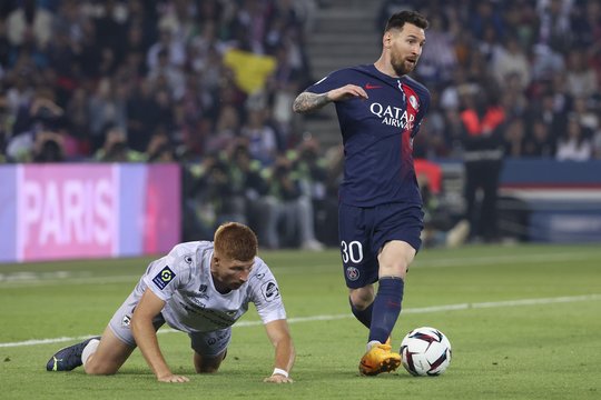  L. Messi etapą PSG užbaigė pralaimėjimu