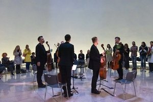 Tuskulėnų memoriale suskambėjo ukrainiečių kompozitorės pasaulinė premjera