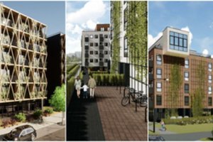 Vilniaus centre kils naujas daugiabučių kvartalas: rinksis iš trijų projektų