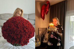 G. Alijevos namuose praūžė ypatinga šventė: rankose – įspūdingo dydžio puokštė ir kelionė į mylimą šalį