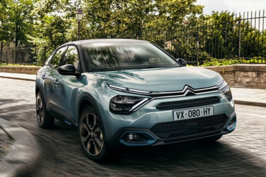 „Citroen e-C4“.