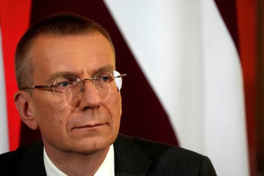 Latvijos prezidentas Edgaras Rinkevičius.