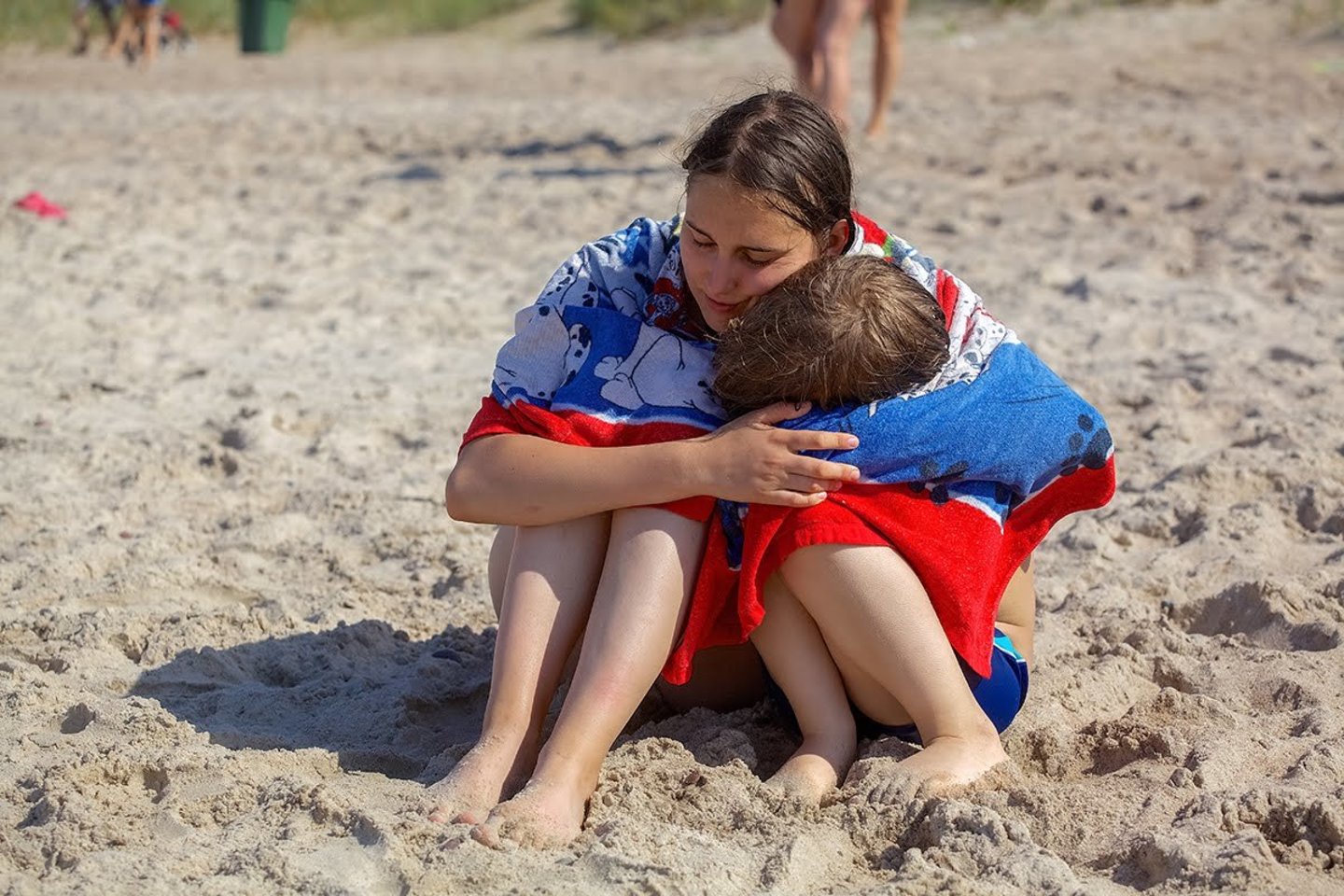 Lietuvos autizmo asociacija „Lietaus vaikai“ jau dešimtąjį kartą organizuoja stovyklą prie jūros, skirtą autizmo spektro sutrikimą turintiems vaikams ir juos lydintiems asmenims.<br>V. Antanavičiūtės nuotr.