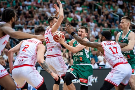  Trečiosios LKL finalo rungtynės Kaune.
