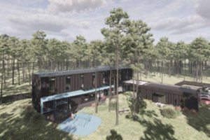 Vilnietė šiurpsta: draustinyje kertami medžiai, čia kils neišpasakytos prabangos 300 kv. m ploto namas 