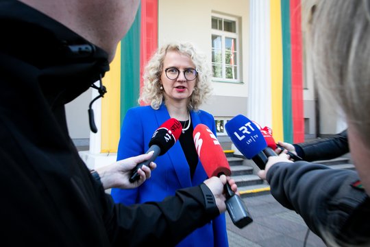 A.Armonaitei trūksta aiškumo dėl Vyriausybės ateities.