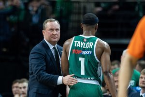 LKL finale „Žalgirį“ tempiantis amerikietis prašosi naujo kontrakto, tačiau K. Maksvytis neskuba: „Galbūt“