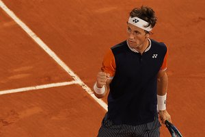 C. Ruudas antrą kartą iš eilės „Roland Garros“ ketvirtfinalyje įveikė H. Rune