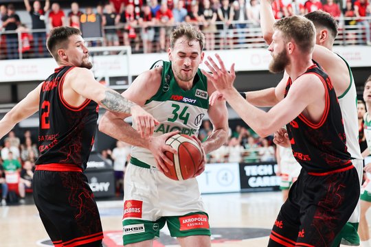 LKL finalo ketvirtasis mačas: „Rytas“ prieš „Žalgirį“.