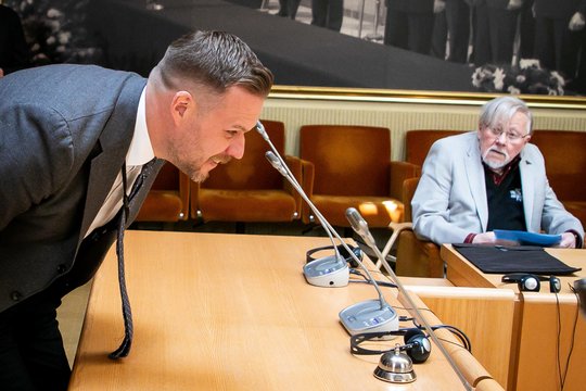 Vytautas ir Gabrielius Landsbergiai.