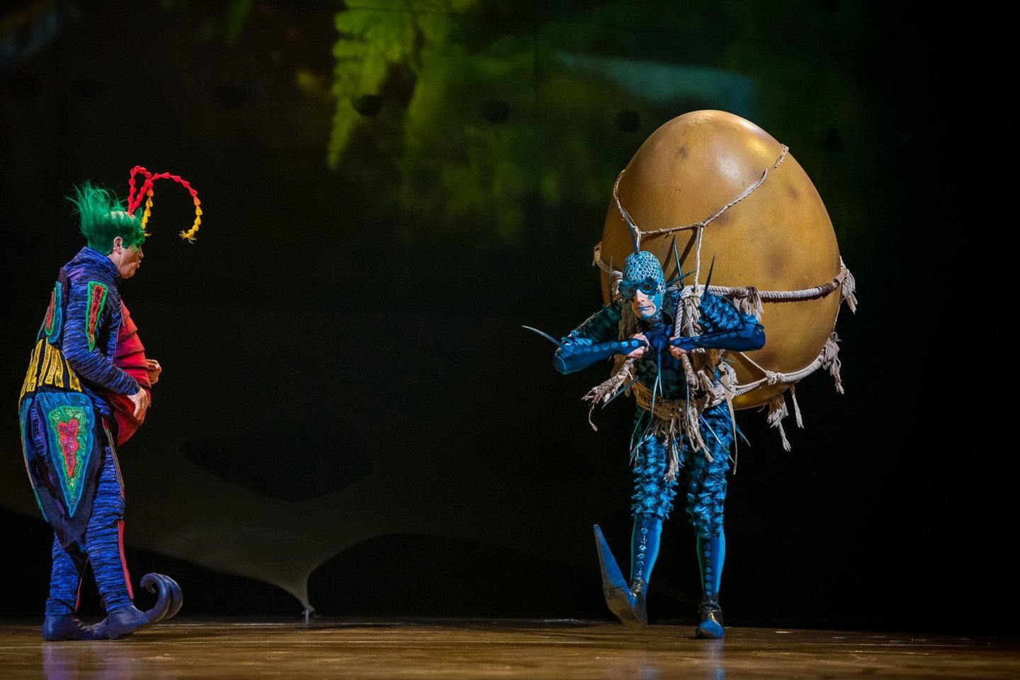  Vilniuje karaliavo garsiausias pasaulio cirkas „Cirque du Soleil“.<br> R.Vilkelio nuotr.