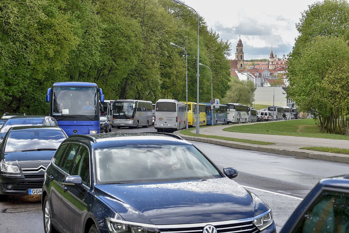 Šaltibarščių festivalio metu bus eismo ribojimų ir viešojo transporto maršrutų pakeitimų.<br>V.Ščiavinsko nuotr.