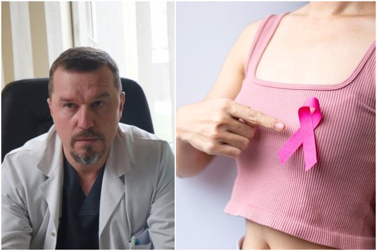 Gydytojas atsakė, kaip gydomas krūties vėžys.