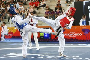 „Roma Grand Prix“ tekvondo turnyre – K.Tvaronavičiūtės pergalė ir pralaimėjimas