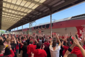 Į mūšį dėl LKL aukso į Kauną patraukė minia „Ryto“ sirgalių – palaikyti Vilniaus ekipą gali apie 2 tūkstančius aistruolių