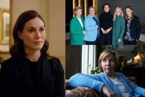 Suomijos premjerės S. Marin vyriausybė: dokumentiniuose kadruose – politikos lyderių gyvenimai už uždarų kabineto durų