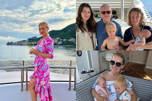 M. Vžesniauskaitė su milijardieriumi J. Caudwellu ir šeima leidosi į pavydėtinas atostogas nuosava prabangiausia jachta