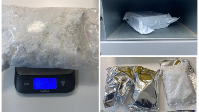 Sulaikyta rekordinio dydžio amfetamino siunta: narkotikams gabenti pasitelkta nestandartinė schema 