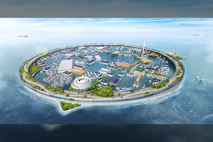 Pristatė ambicingą projektą: žada sukurti plaukiojantį miestą su įspūdinga infrastruktūra