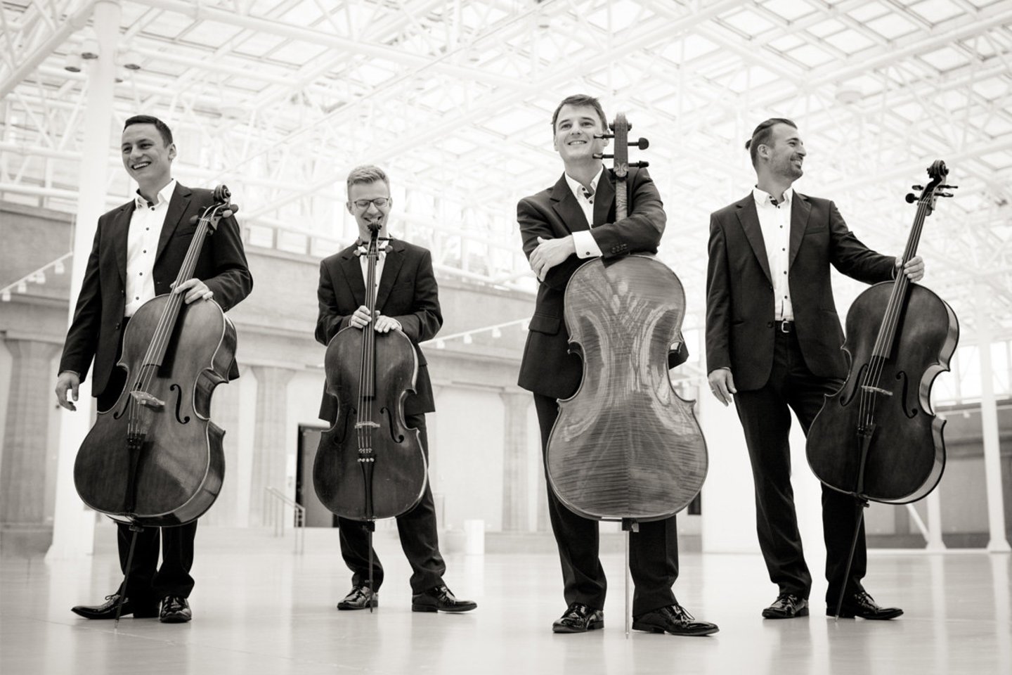  „Polish Cello Quartet“.<br>  Ł. Rajcherto nuotr.