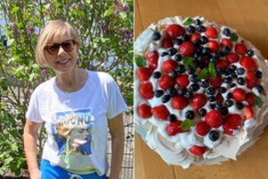Lengvas ir vasariškas desertas „Pavlova“: receptas, kurį rekomenduoja L. Janušonytė