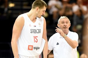 S. Pešičius atskleidė, ar N. Jokičius žada padėti Serbijos rinktinei pasaulio čempionate