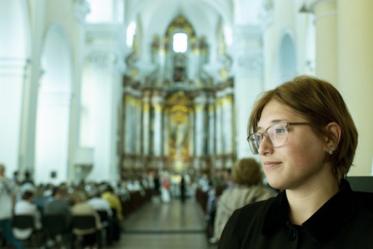 Skambėjo Baltijos šalių kompozitorių sakralinės muzikos programa „Baltijos malda“.<br>D.Matvejevo nuotr.