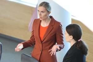 Opozicijai palikus Seimo salę – A. Bilotaitės atkirtis: „Nesugebėjo normalių klausimų paruošti“