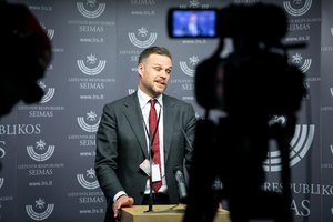 G. Landsbergis Seimo etikos sargus ragina įvertinti D. Kepenio pareiškimus A. Bilotaitės atžvilgiu