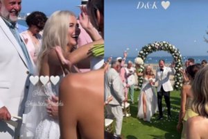 Ispanijoje susituokė „Grand Hotel Kempinski Vilnius“ vadovas Kai Schukowski ir Dovilė Urbanaitė