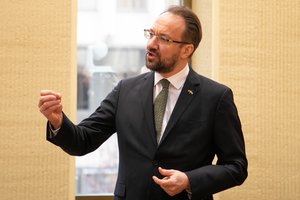 G. Šimkus: bankų solidarumo mokestis netaps ilgalaikiu