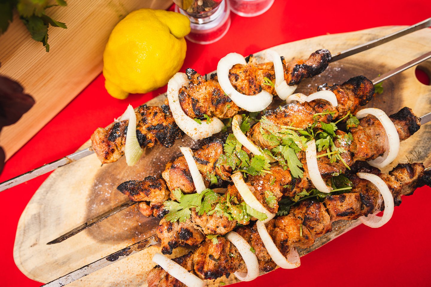 A. Žiurausko iškepti šašlykai.<br>TV3 nuotr.