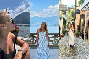 Goda Alijeva su mylimuoju ilsėjosi Italijoje: vaizdai – atimantys žadą