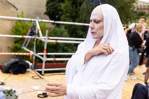 LATGA Autorių namuose kūrybiškumą demonstravo ne tik autoriai, bet ir žiūrovai