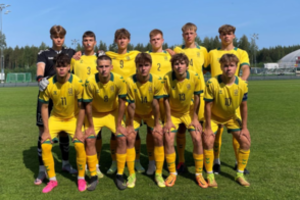 Vaikinų futbolo U19 rinktinė nugalėjo estus Baltijos taurės turnyre – iškovojo bronzą
