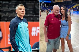 Artimiausiųjų palaikymas: Ispanijos krepšinio čempionato finalą Barselonoje stebėjo ir Šaro tėvas