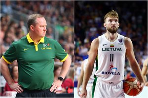 K. Maksvytis turi blogų žinių dėl D. Sabonio: didesnė tikimybė, kad jis rinktinėje nežais