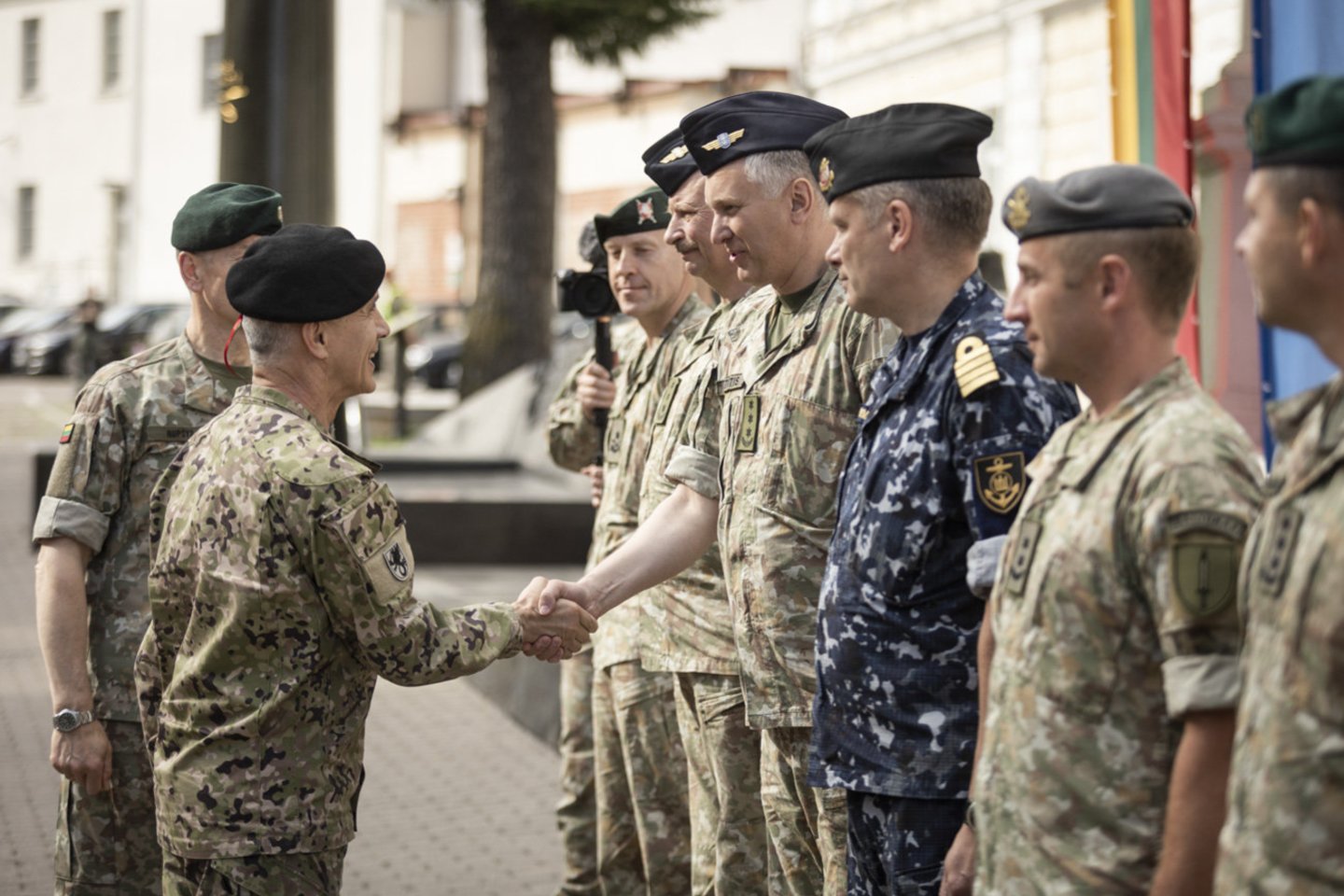 Lietuvoje su pirmu oficialiu vizitu lankosi naujasis Portugalijos Respublikos kariuomenės vadas gen. Jose Nunes da Fonseca.<br>Št. srž. sp. Ievos Budzeikaitės nuotr.