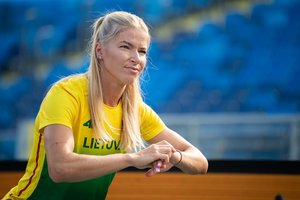 Po traumos į varžybas grįžtanti M. Morauskaitė: „Supratau, kad myliu lengvąją atletiką“