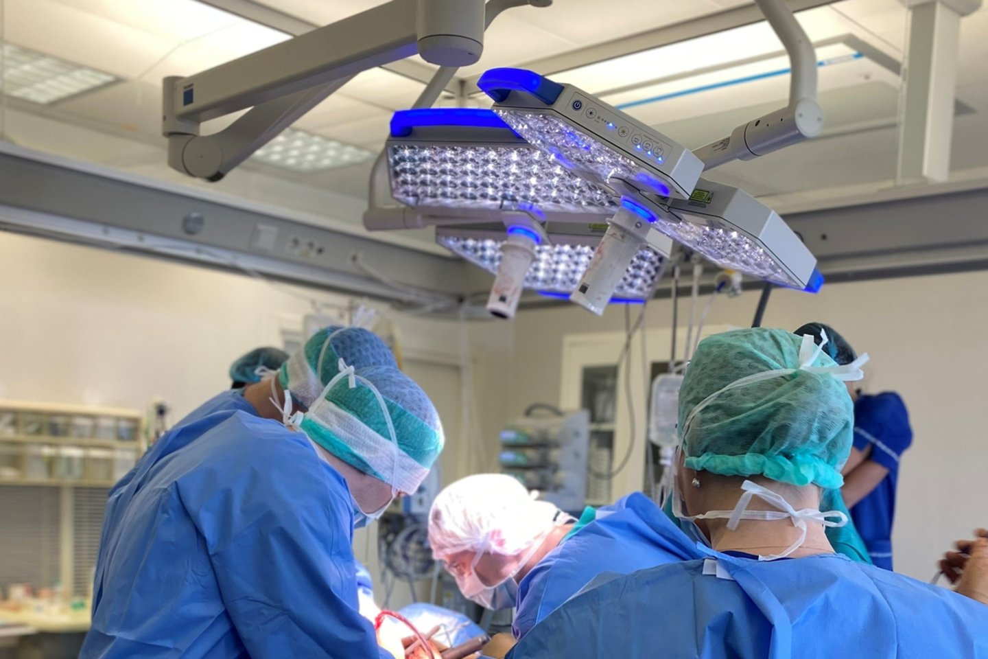 Neurochirurginė operacija<br>Asociatyvinė Santaros klinikų nuotr.