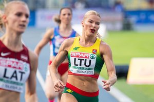 Europos komandinio lengvosios atletikos čempionato starte geriausiai pasirodė M. Morauskaitė ir I. Zarankaitė