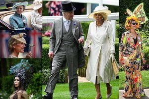 Askoto žirgų lenktynėse – subtilios ir ekstravagantiškos damos bei karališkoji šeima