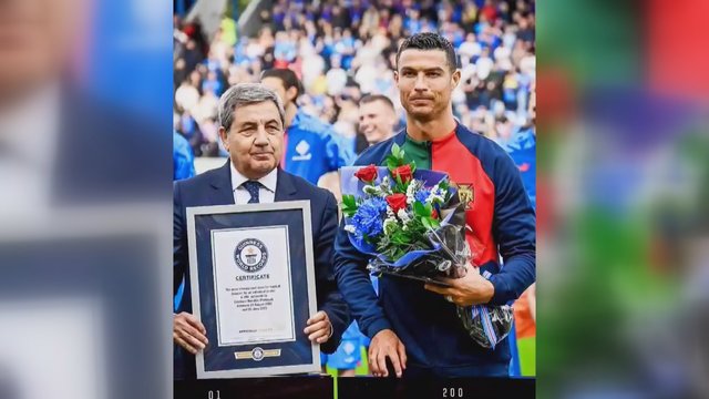 C. Ronaldo tapo Gineso rekordininku – sužaidė 200 rungtynių vilkėdamas nacionalinės rinktinės marškinėlius