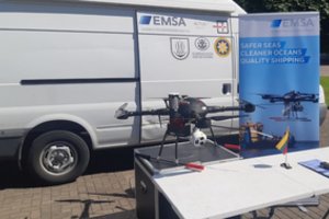 Virš Baltijos jūros – bepiločiai orlaiviai: paaiškino, ką bando pastebėti