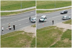 Alytaus pėsčiųjų perėjoje „VW Golf“ partrenkė 9-metę – mergaitė reanimacijoje