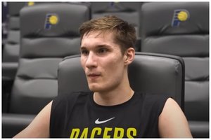 NBA svajonė gyva: naujokų biržoje nepašauktas Ą. Tubelis vis tiek pasirašė kontraktą