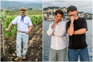 L. Pobedonoscevas ir A. Bružas aplankė Barseloną: kuriam teko miegoti su septyniais kambariokais?