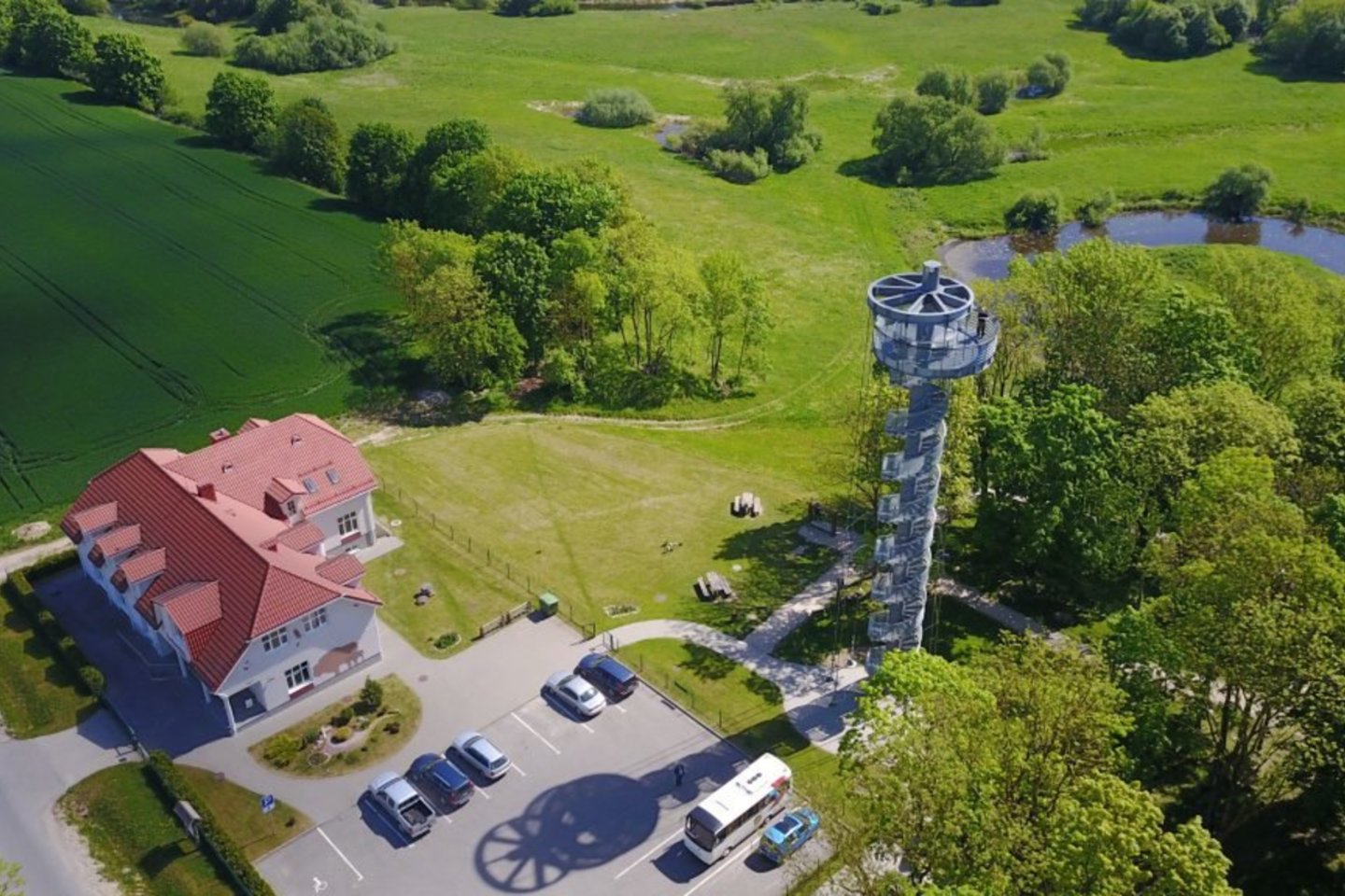 Krekenavos regioninio parko apžvalgos bokštas. <br>Krekenavos regioninio parko nuotr.