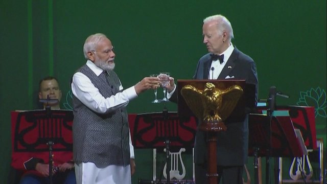 Indijos prezidentas valstybiniu vizitu lankėsi JAV: pabrėžta partnerystės tarp abiejų šalių svarba